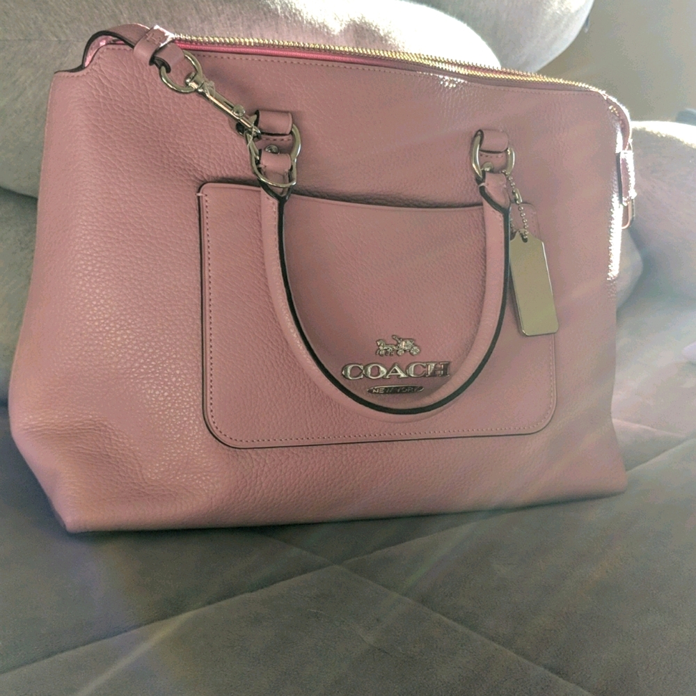 NWOT Coach purse in pink
